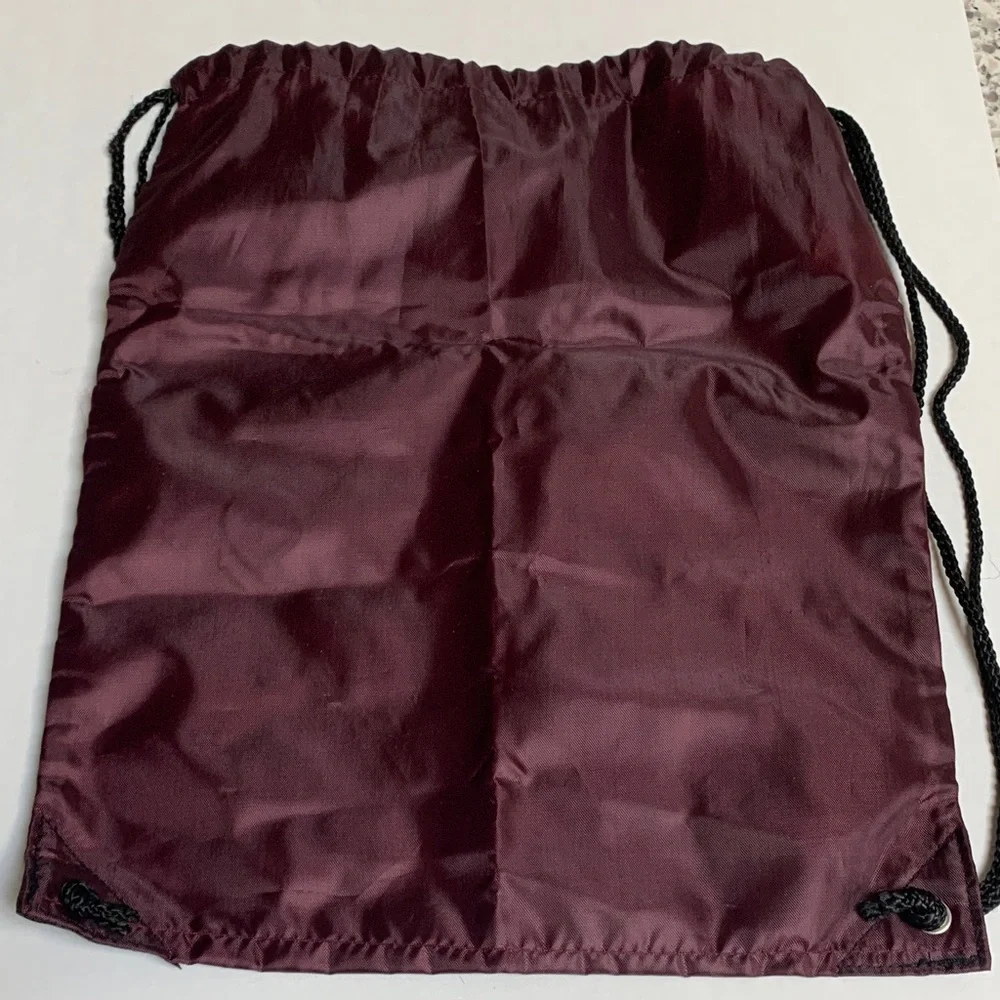 SIG Maroon Kids Drawstring Bag. Like new. Size: 13x16